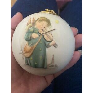 Goebel M.I. Hummel "Celestial Musician" Christmas Ball Ornament. W/Box
